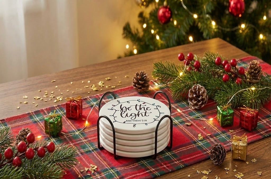 Holiday Coaster Gift Set