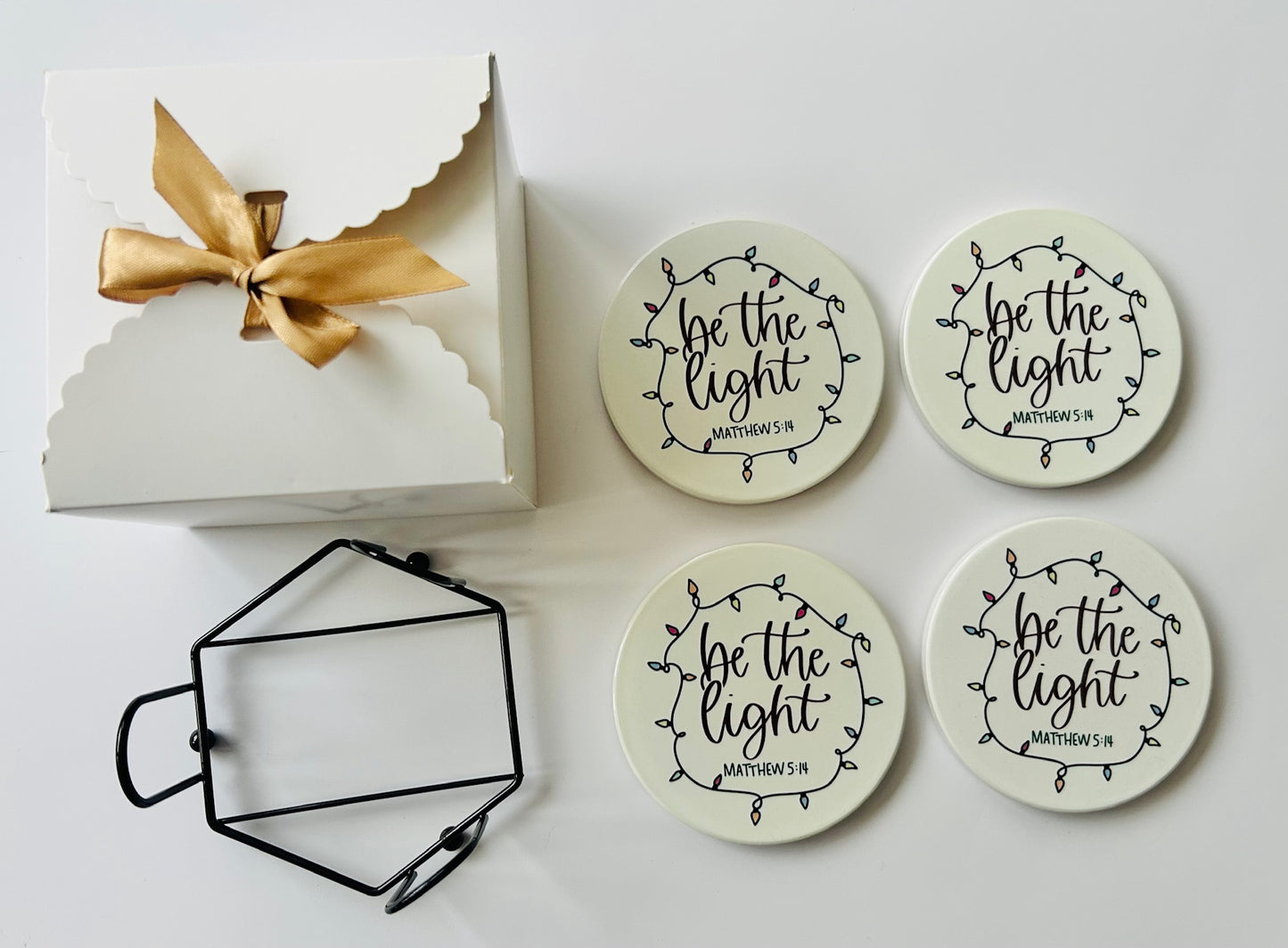 Holiday Coaster Gift Set