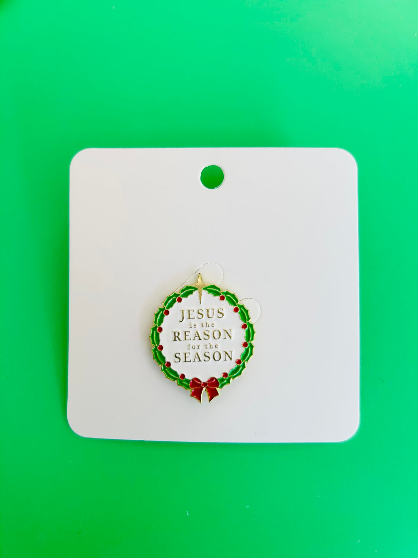"Jesus Is The Reason for the Season" Pin