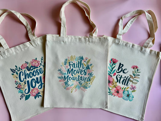 Tote Bags - Available In 5 Styles