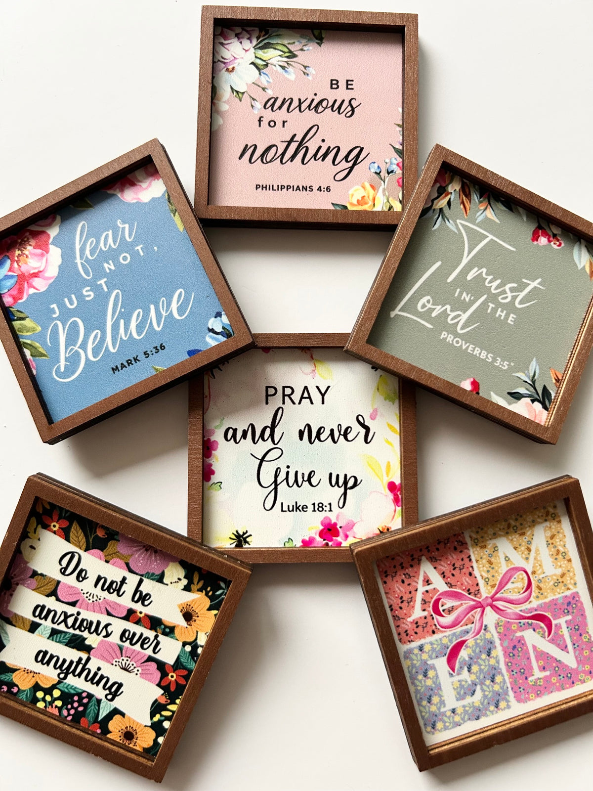 Scripture Magnet Frame Collection: 6 Styles