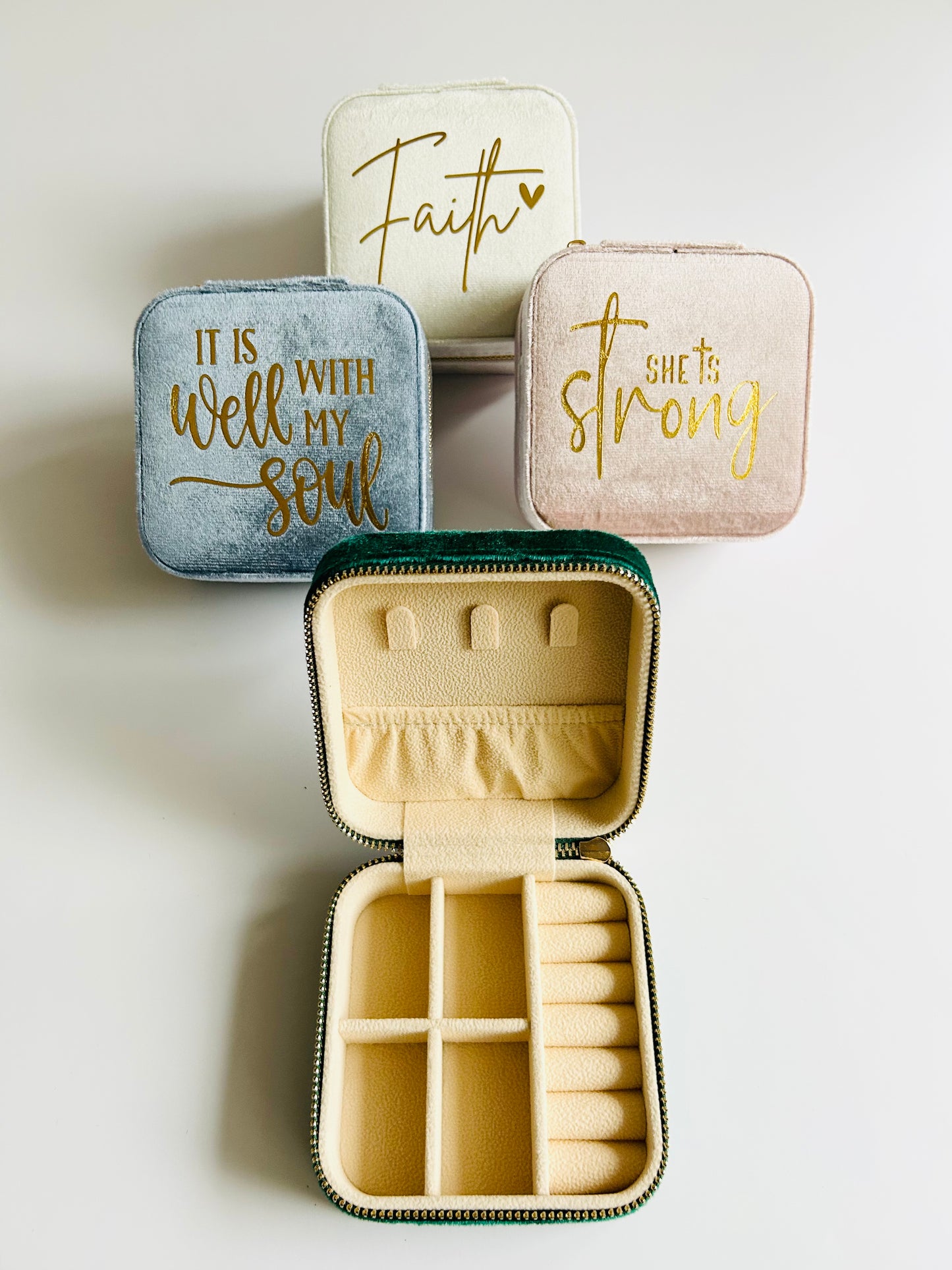 Jewellery Boxes - 4 styles