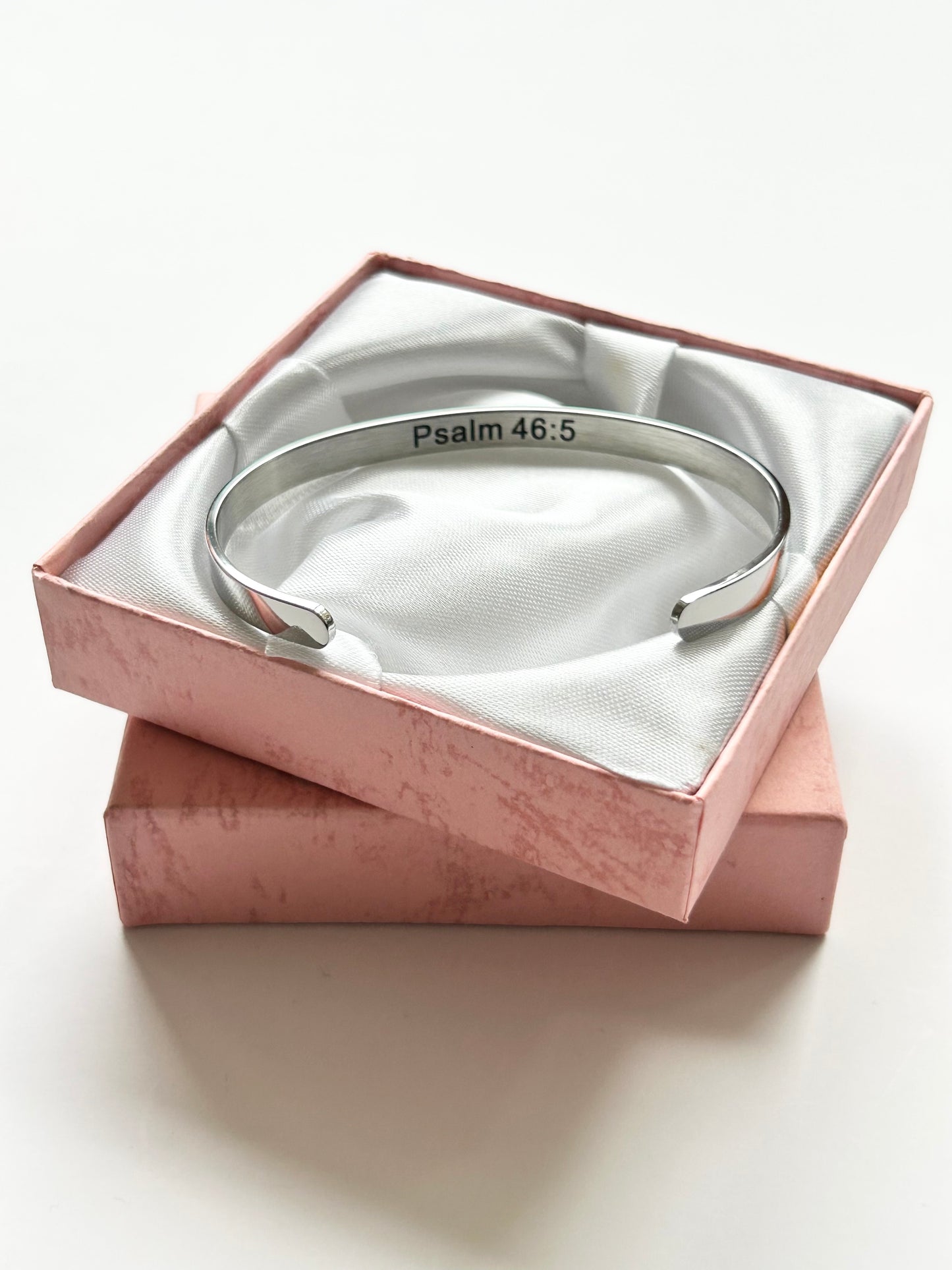 The Scripture Bangle Collection: 4 Styles