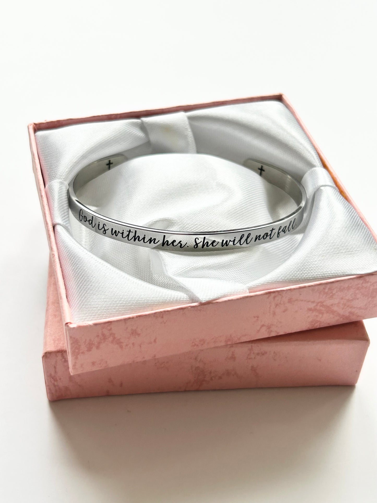 The Scripture Bangle Collection: 4 Styles