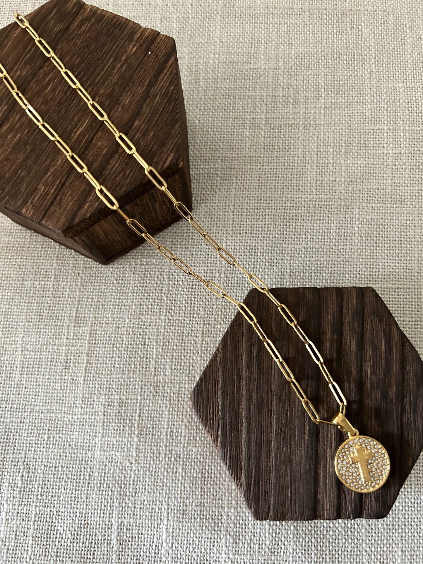 The Paperclip Faith Necklace