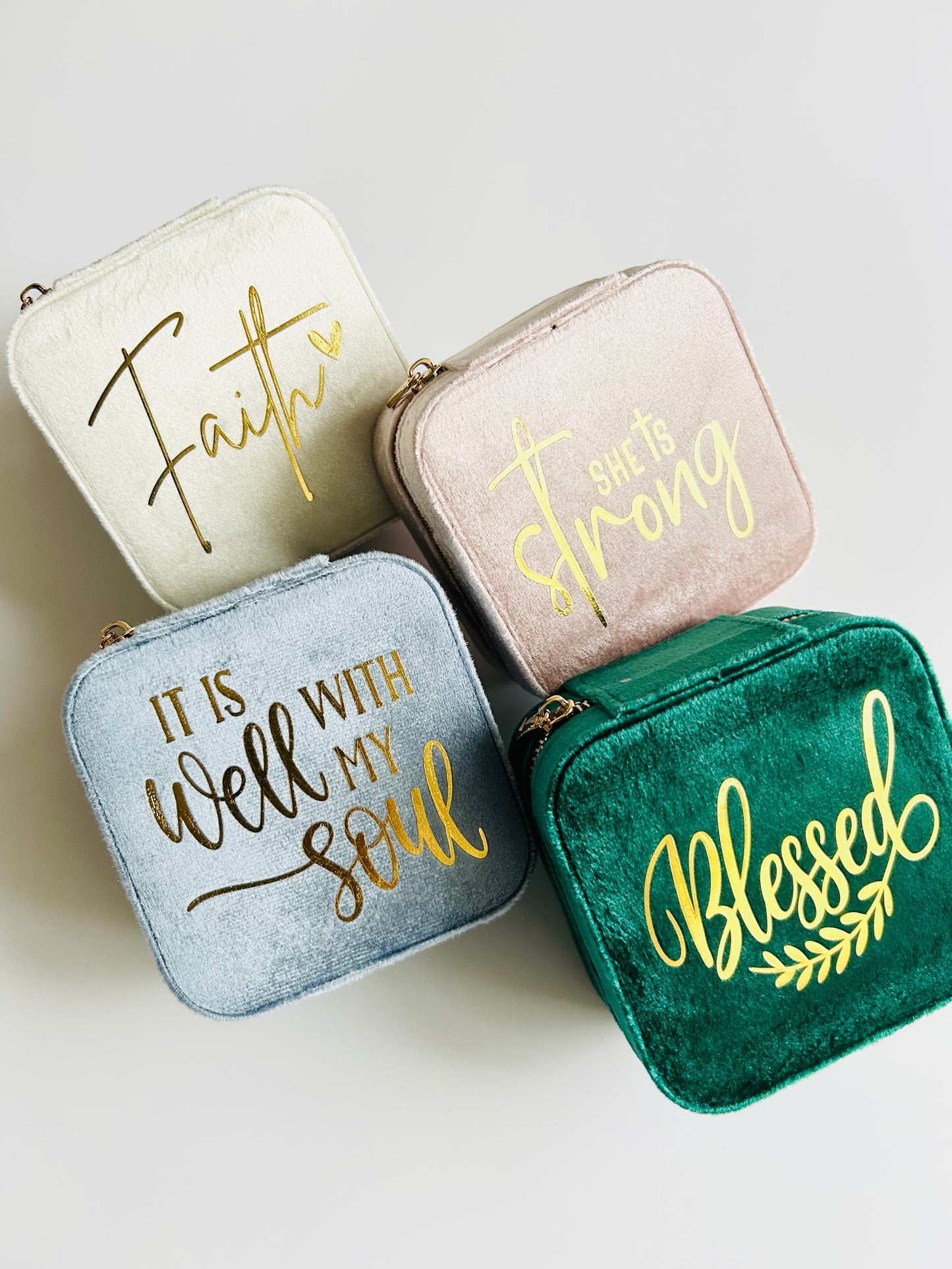 Jewellery Boxes - 4 styles