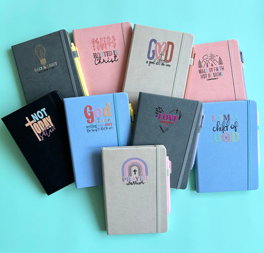 Faith Notebook & Pen Set - 9 styles
