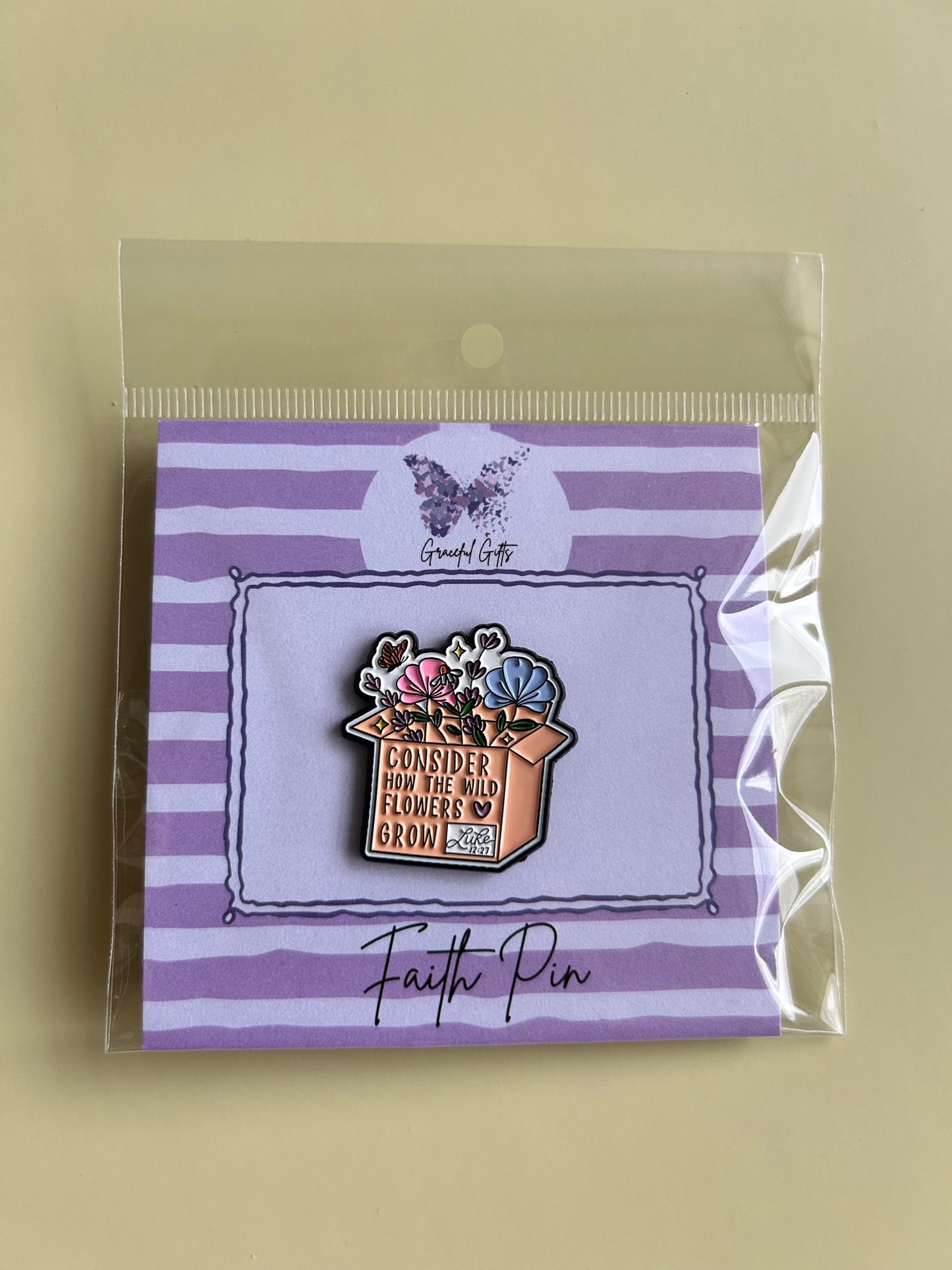 Fun Faith Pins - 10 Styles