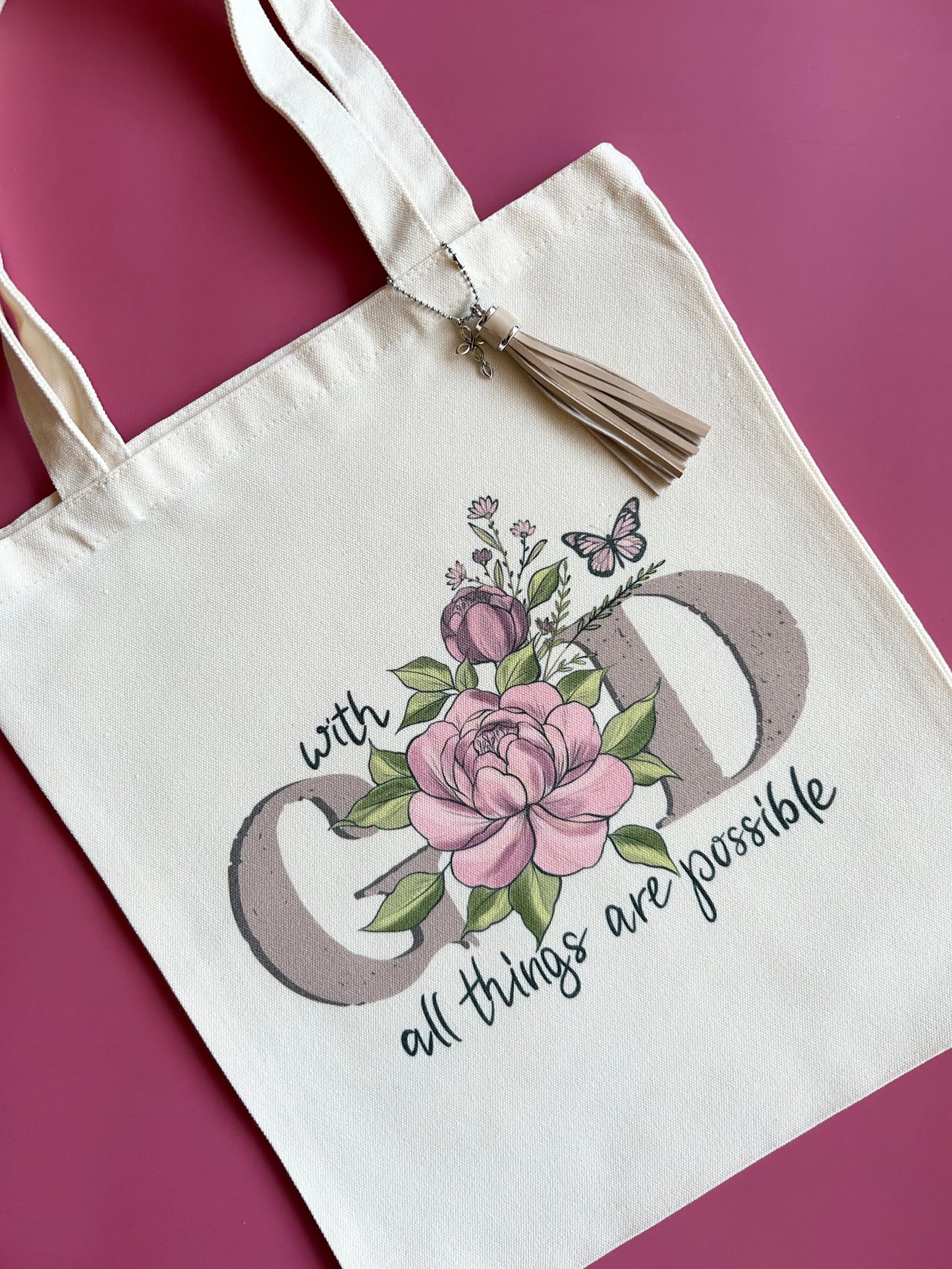 Faith Tote Bags - Available In 7 Styles