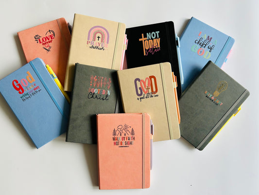 Faith Notebook & Pen Set - 9 styles