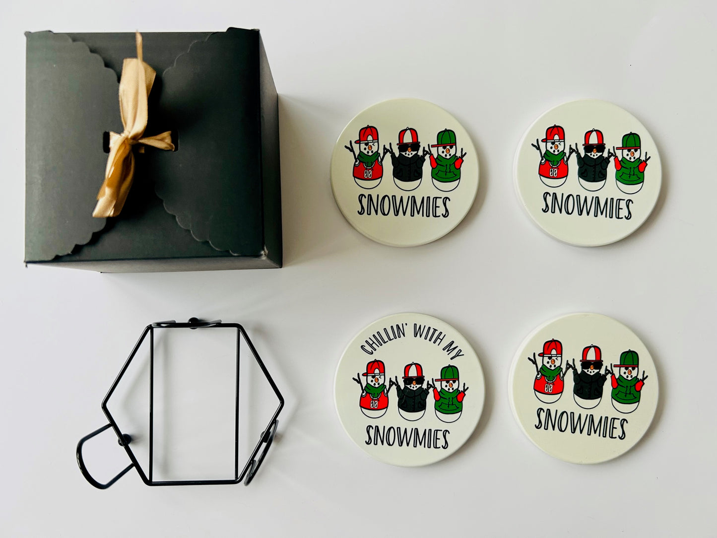 Holiday Coaster Gift Set