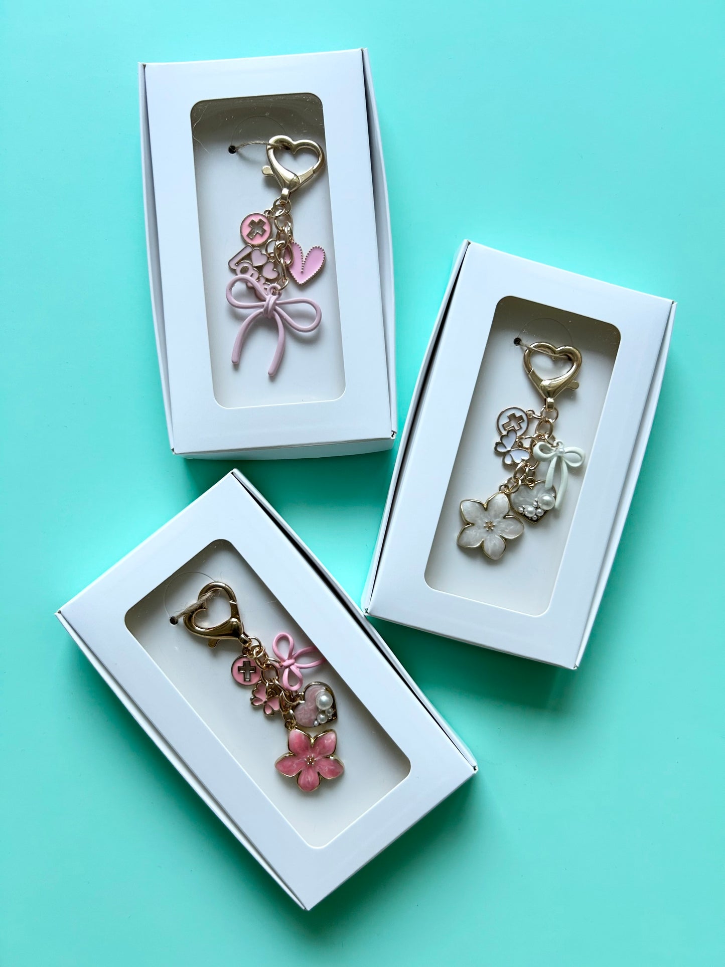 Faith Bag Charm Collection: 3 Styles