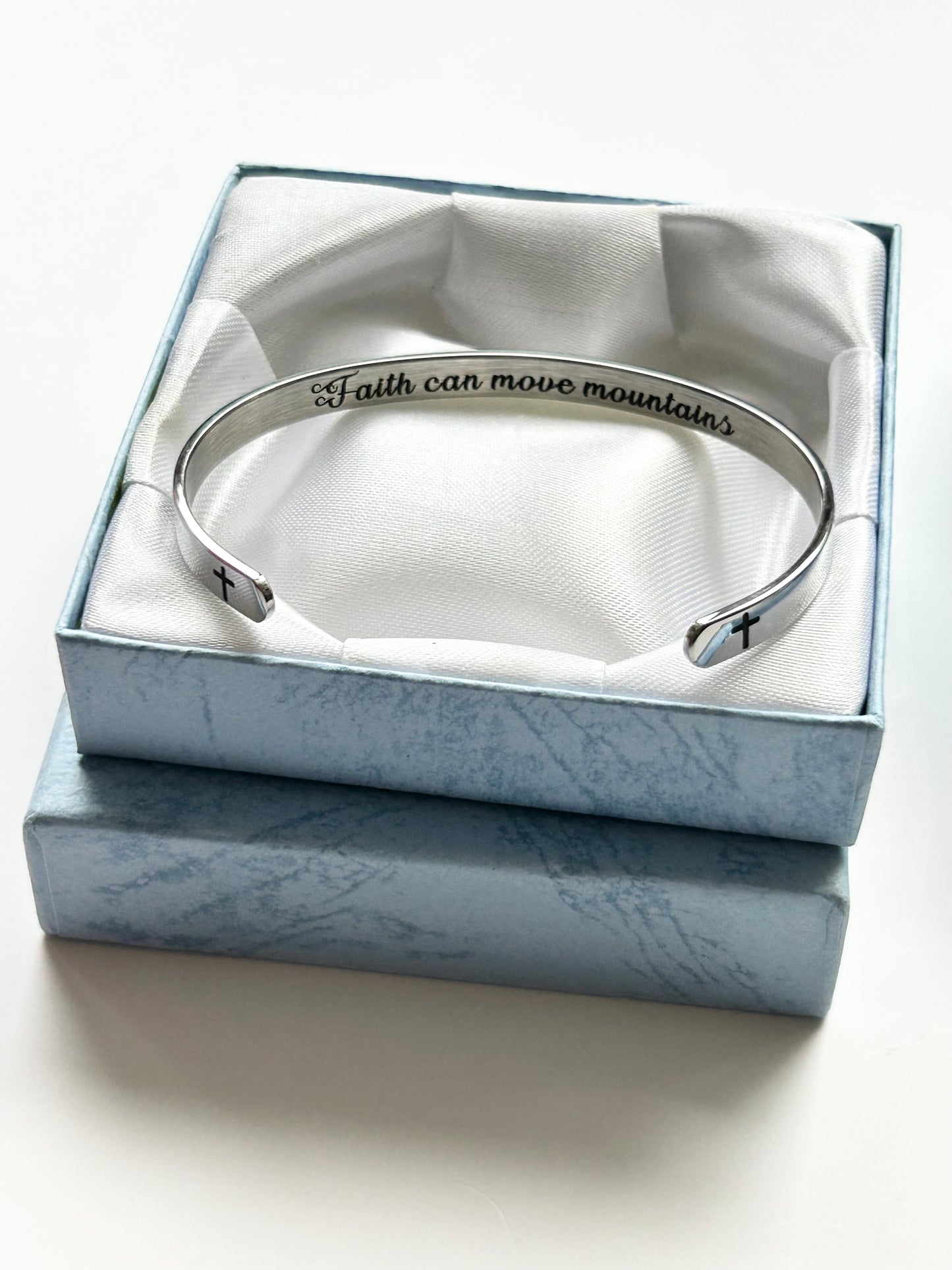 The Scripture Bangle Collection: 4 Styles