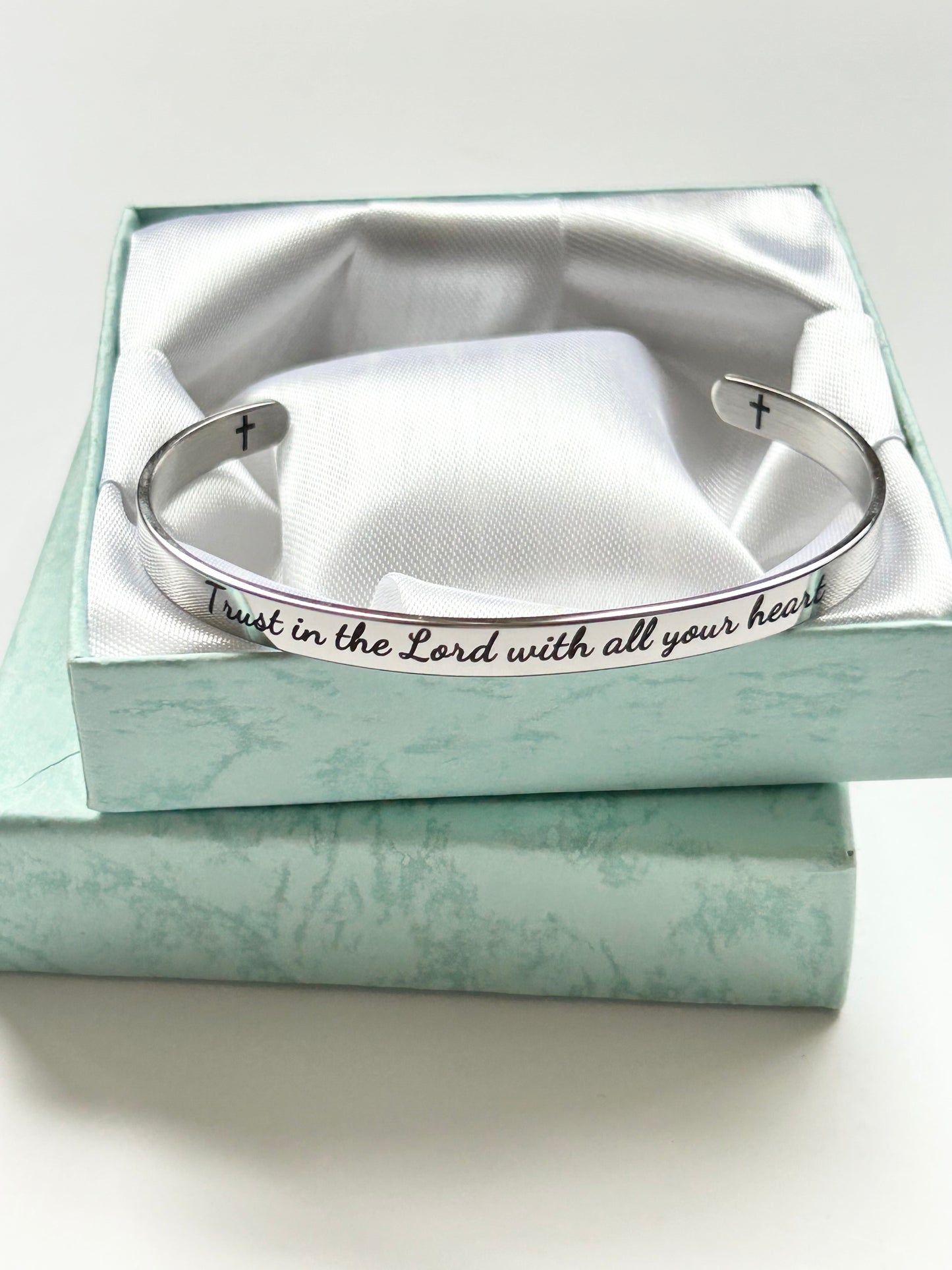 The Scripture Bangle Collection: 4 Styles